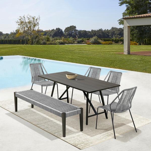 armen living Frinton Clip & Rhett Outdoor Dining Set