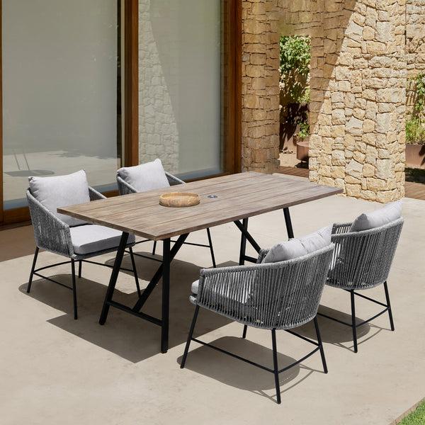 armen living Frinton & Ditas Outdoor Dining Set