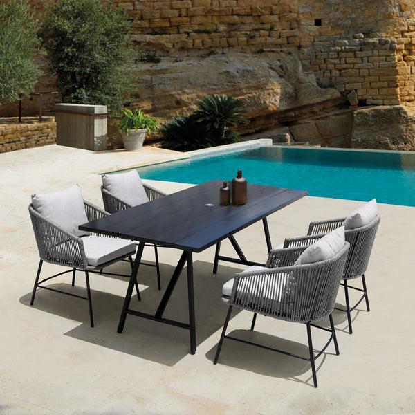 Armen Living Frinton Outdoor Dining Table