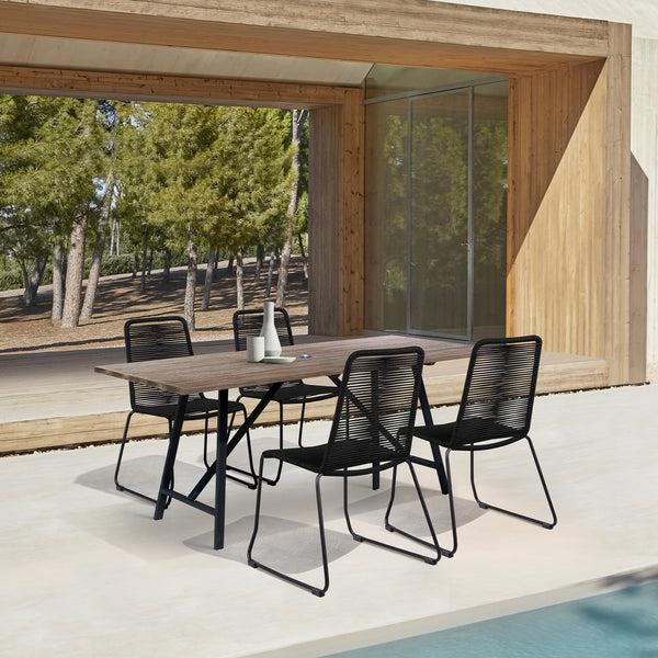 armen living Frinton & Shasta Outdoor Dining Set