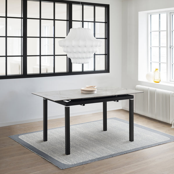 armen living Giana Stone Extendable Dining Table