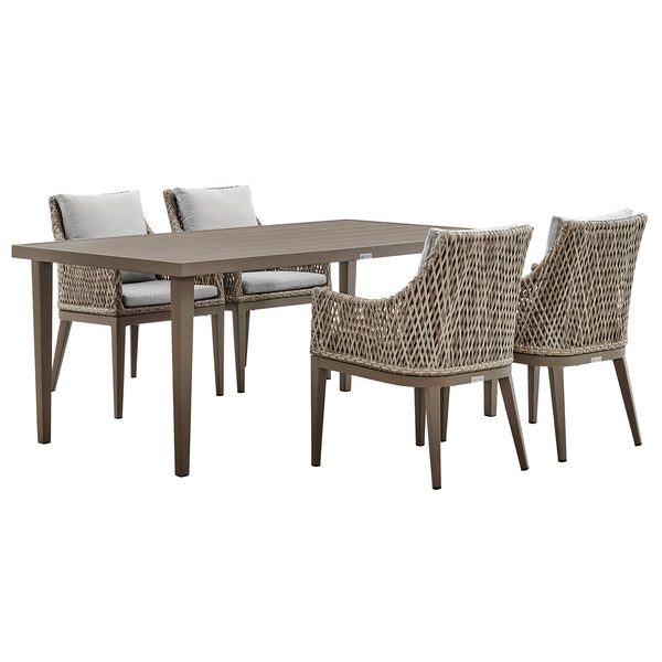 Armen Living Grenada Outdoor Dining Set