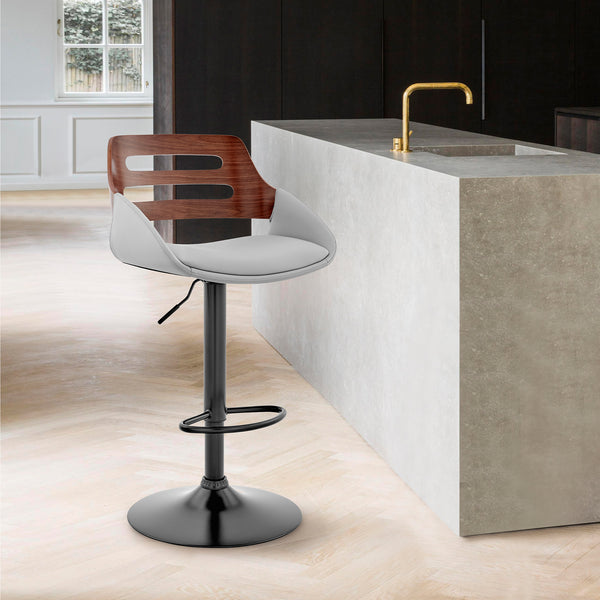 Armen Living Karter Adjustible Bar Stool