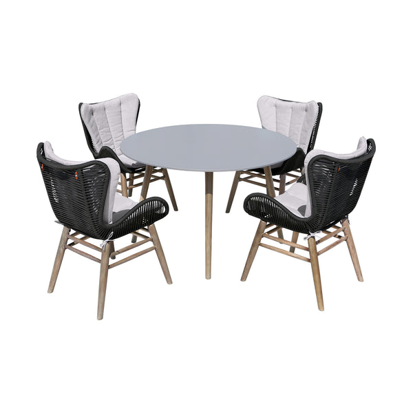 Armen Living Kylie & Mateo Outdoor Dining Set
