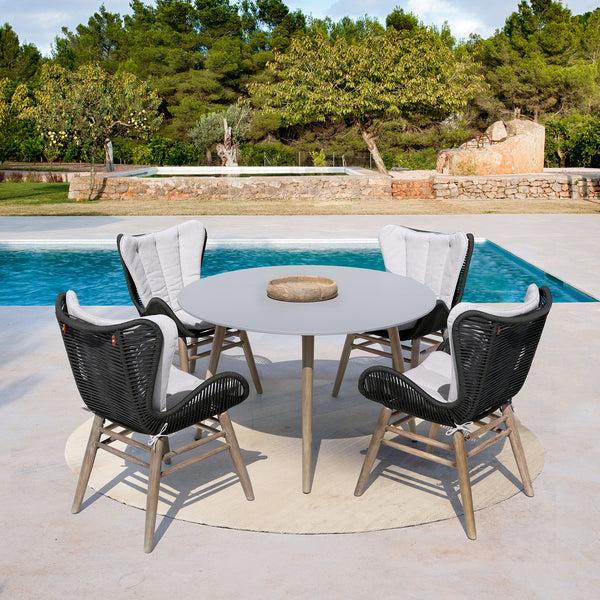 armen living Kylie & Mateo Outdoor Dining Set