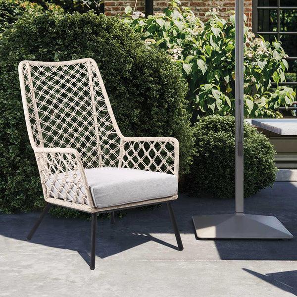 Armen Living Marco Outdoor Side Chair