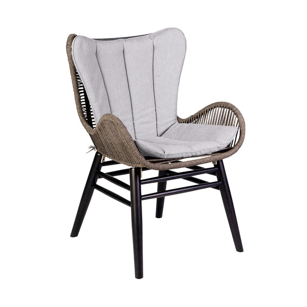 Armen Living Mateo Outdoor Dining Chair