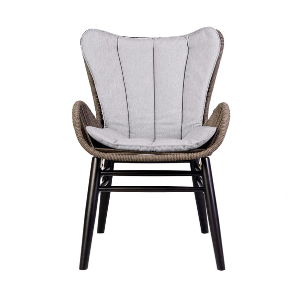 Armen Living Mateo Outdoor Dining Chair