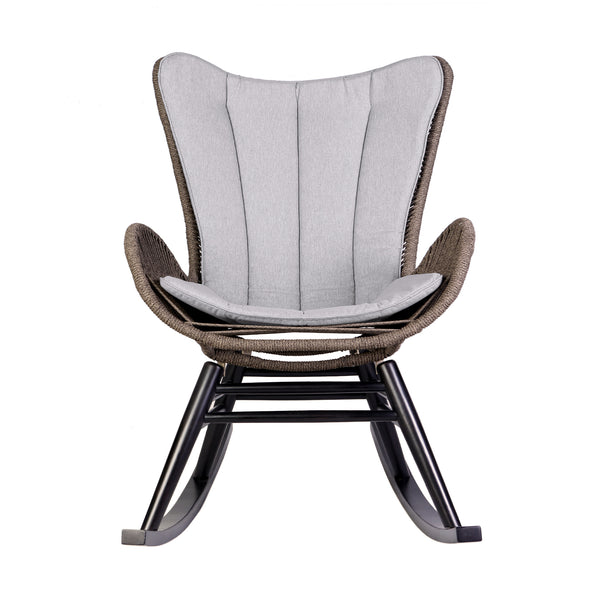 Armen Living Mateo Outdoor Rocking Chair