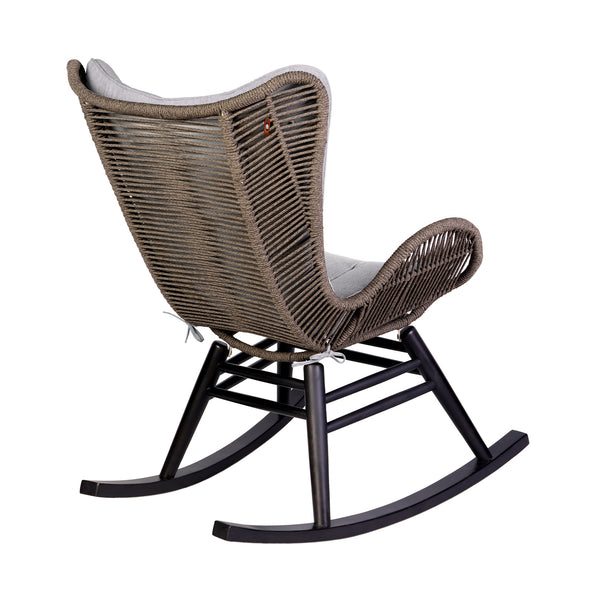 Armen Living Mateo Outdoor Rocking Chair