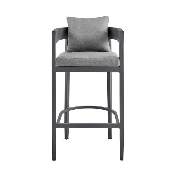 Armen Living Menorca Outdoor Bar Stool
