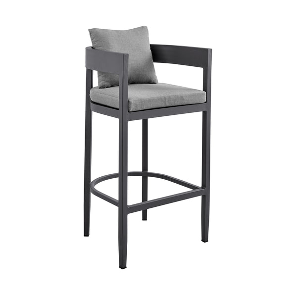 Armen Living Menorca Outdoor Bar Stool