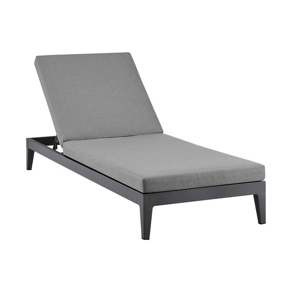 Armen Living Menorca Outdoor Chaise Lounge