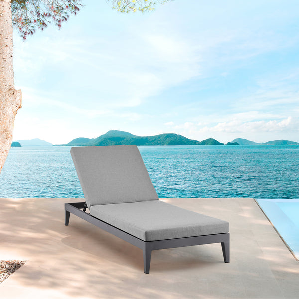 armen living Menorca Outdoor Chaise Lounge