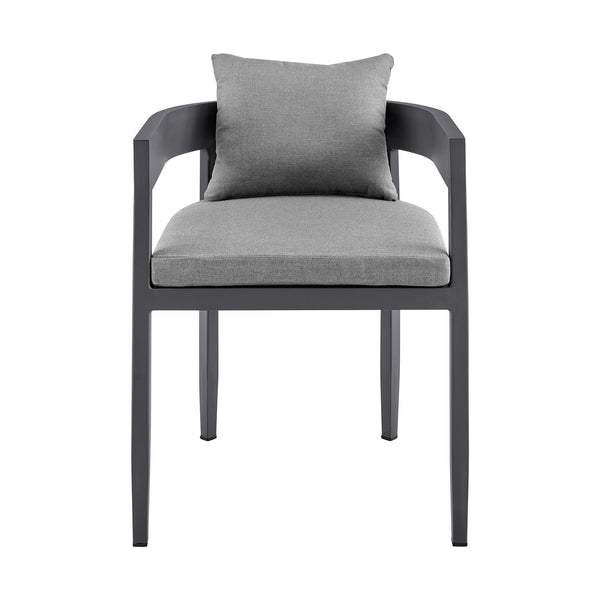 Armen Living Menorca Outdoor Dining Chair