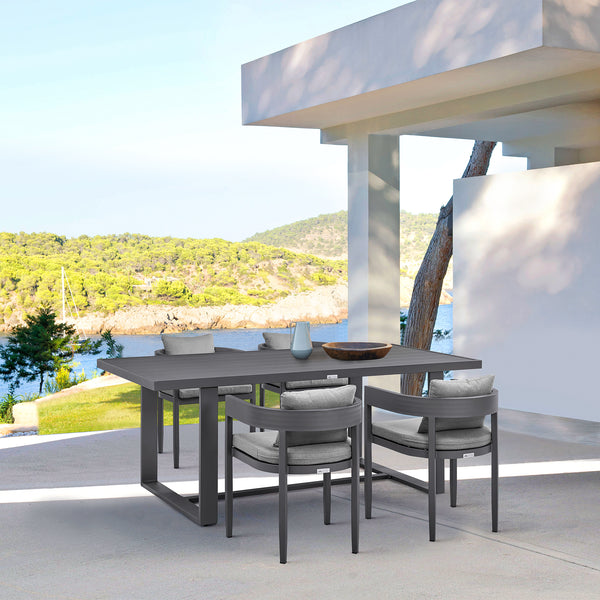 armen living Menorca Outdoor Dining Set