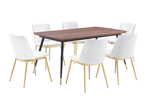 Armen Living Messina/Messina Dining Set