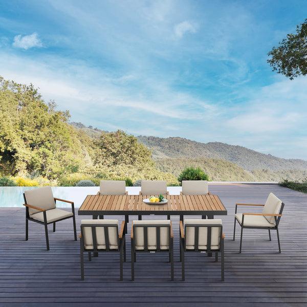armen living Nofi Outdoor Dining Set