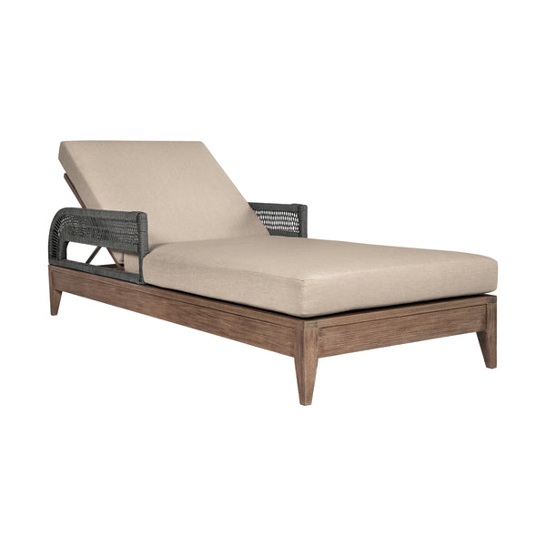 Armen Living Orbit Outdoor Chaise Lounge