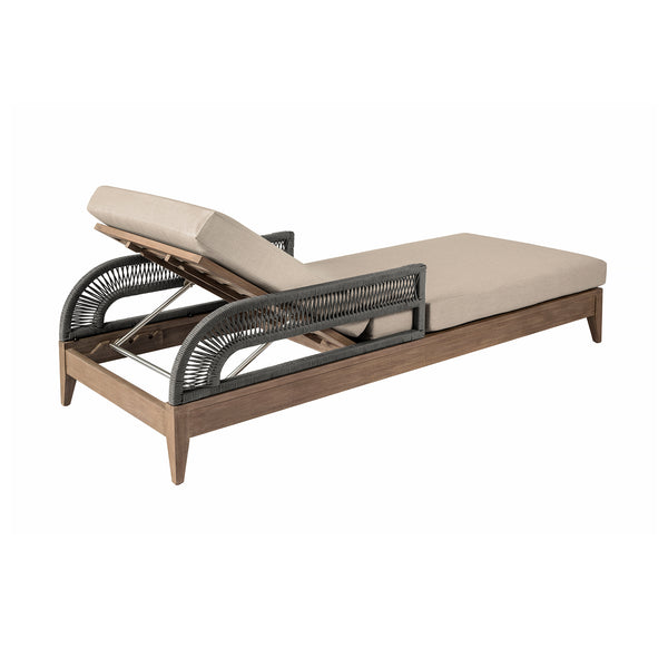 Armen Living Orbit Outdoor Chaise Lounge