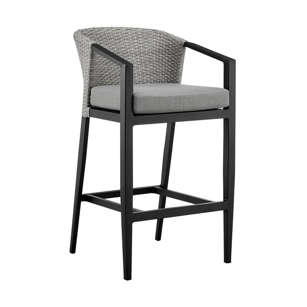 Armen Living Palma Outdoor Bar Stool