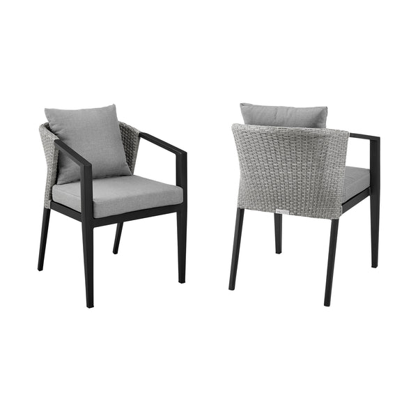 Armen Living Palma Outdoor Dining Chair
