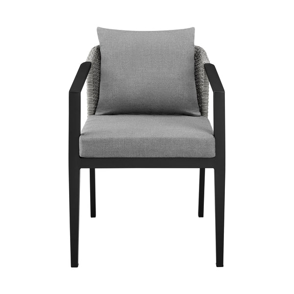 Armen Living Palma Outdoor Dining Chair