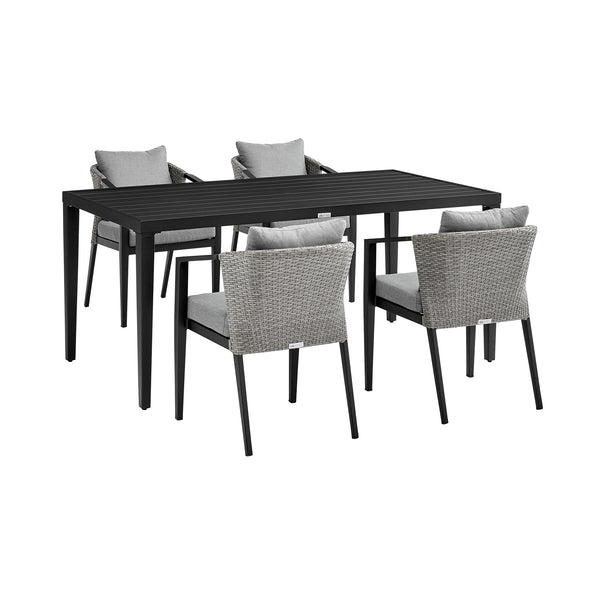 Armen Living Palma Outdoor Dining Set