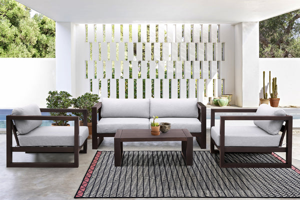 Armen Living Paradise Outdoor Coffee Table