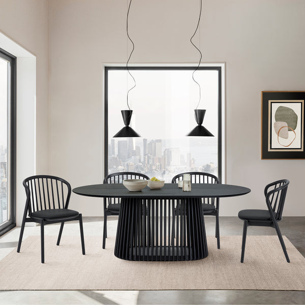 armen living Pasadena / Echo 5 Piece Oval Dining Set
