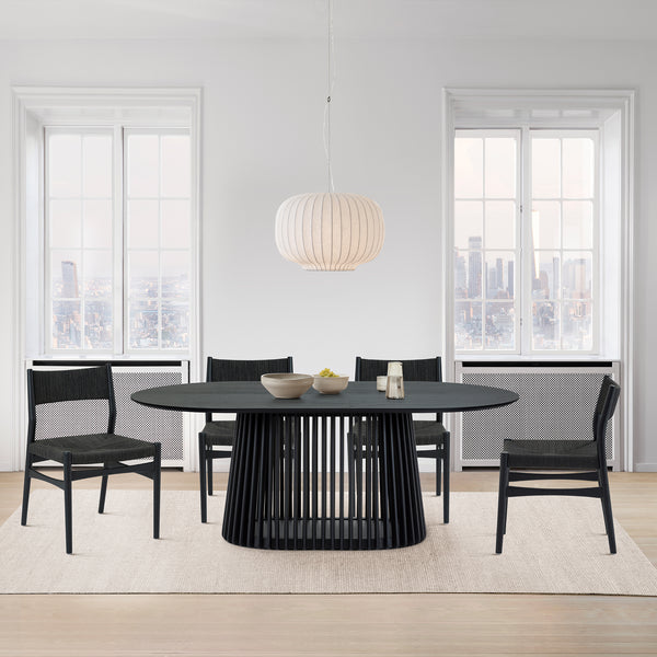 armen living Pasadena / Erie 5 Piece Oval Dining Set