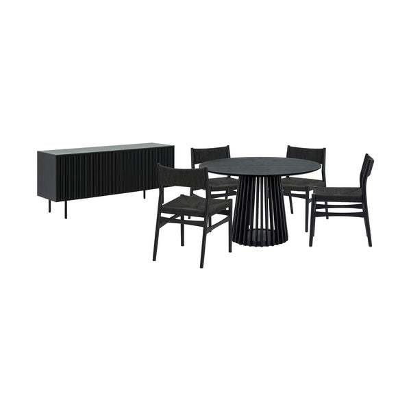 Armen Living Pasadena / Erie 6 Piece Dining Set
