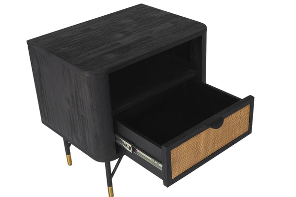 Armen Living Saratoga Nightstand