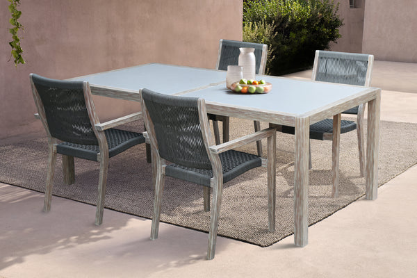 armen living Sienna Outdoor Dining Set