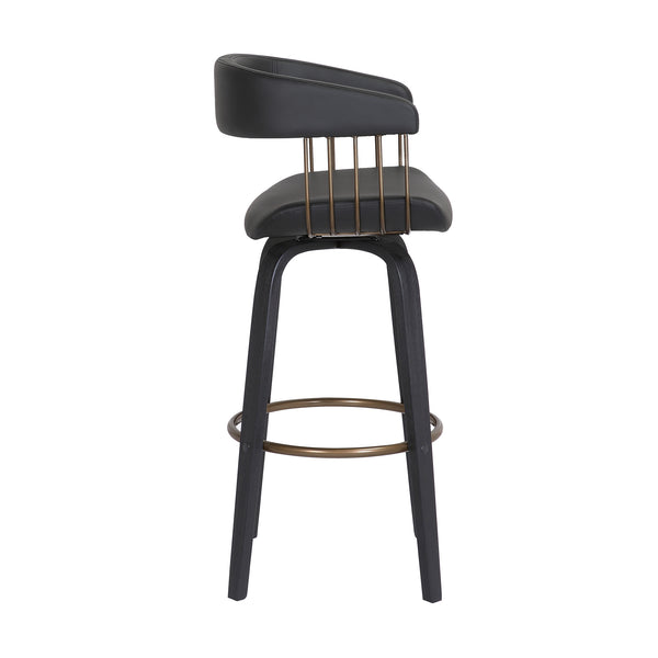 Armen Living Topanga Upholstered Barstool