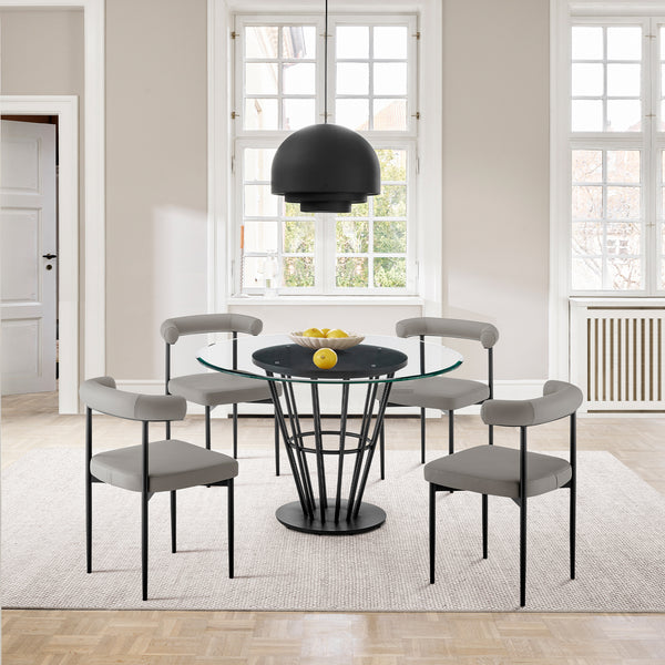 Armen Living Veronica Round Dining Table