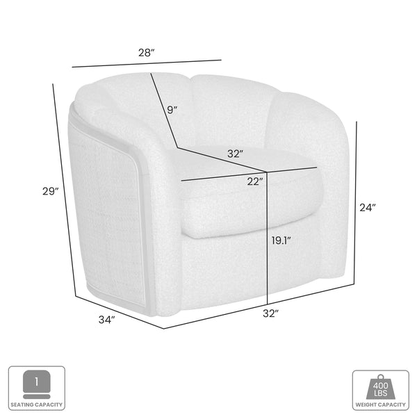 Armen Living Violet Chair