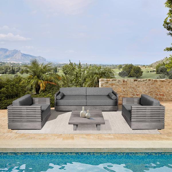 Armen Living Vivid Outdoor Coffee Table