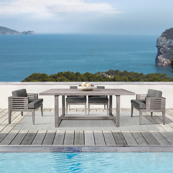 Armen Living Vivid Outdoor Dining Table