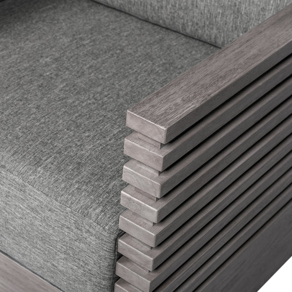 Armen Living Vivid Outdoor Swivel Chair