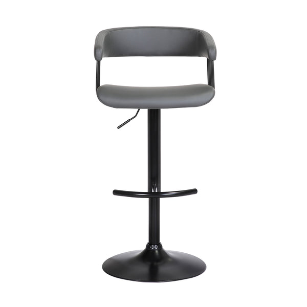 Armen Living Calista Upholstered Adjustable Barstool