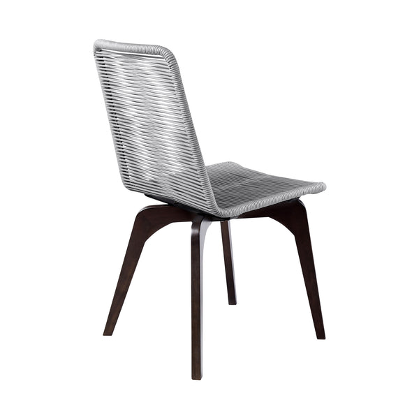 Armen Living Glendora And Island 5-Piece Outdoor Dining Set