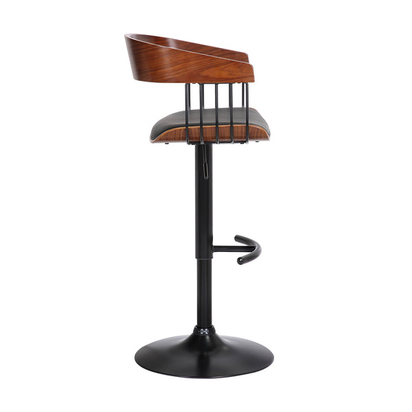 Armen Living Larisa Upholstered Adjustable Barstool