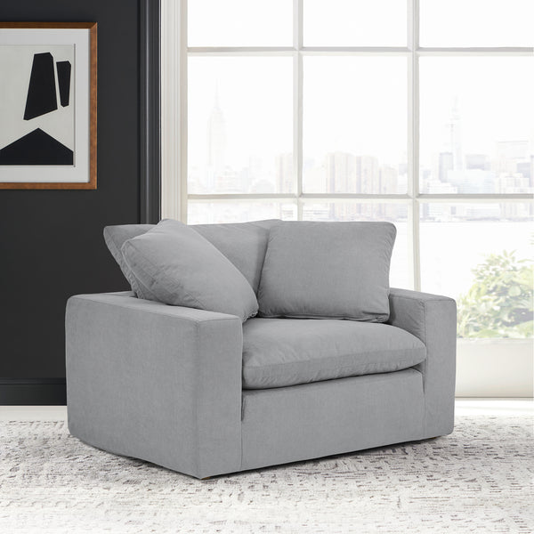 armen living Liberty 51.5 in. Upholstered Chair and a Half