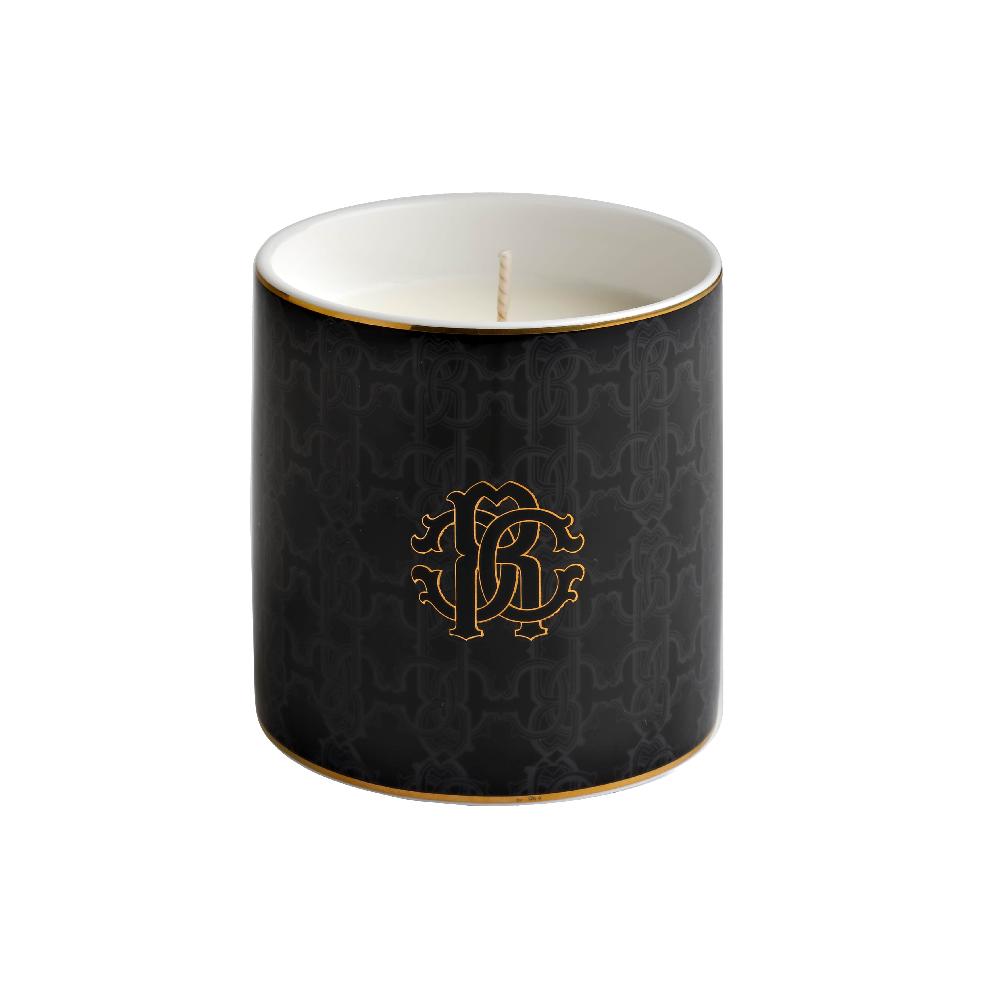 arnolfo di cambio BLACK MONOGRAM GOLD CANDELA