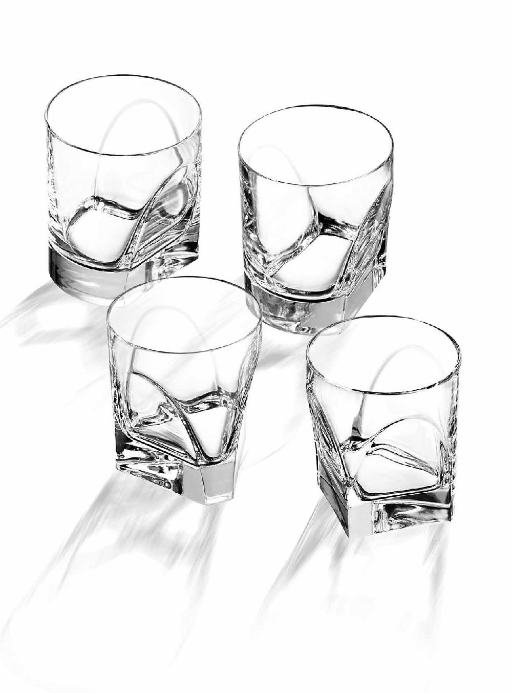 arnolfo di cambio Conversazione – double old fashion glass set di 4
