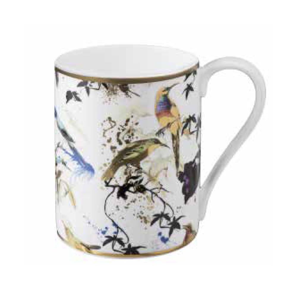 arnolfo di cambio Garden’s Birds Tazza Mug in Luxury box