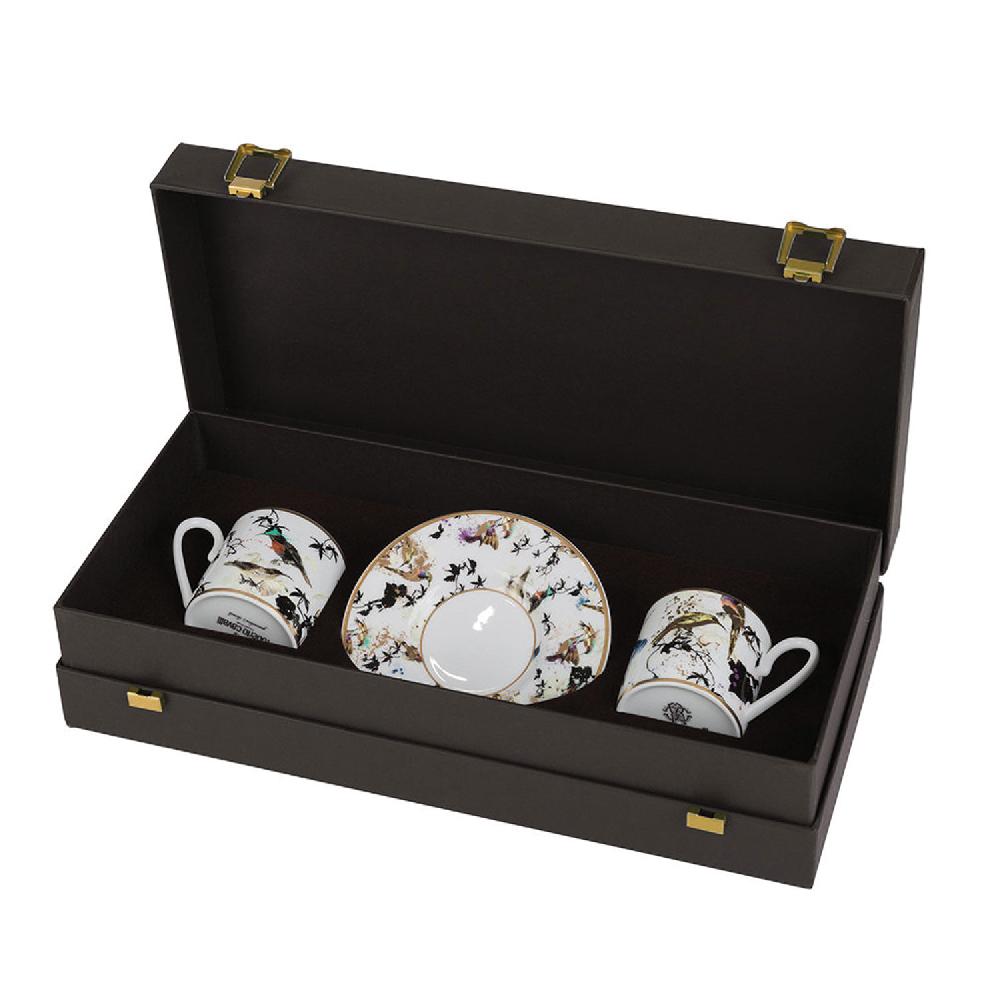 arnolfo di cambio Garden’s Birds Tazzine da caffe in Luxury box