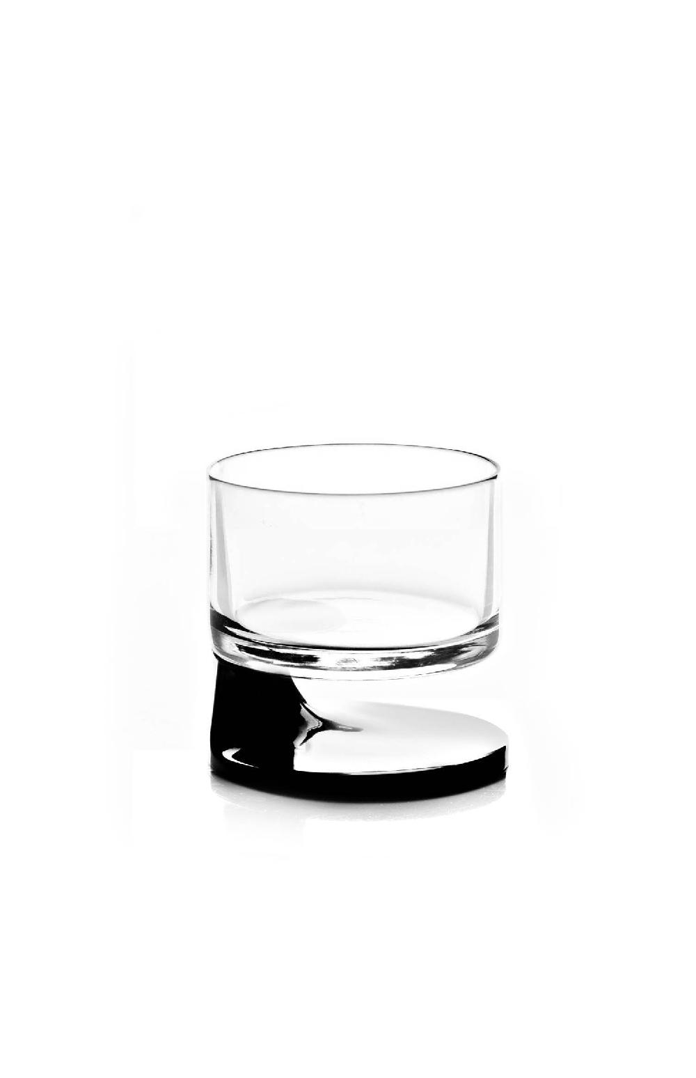 arnolfo di cambio Set 2 Bicchieri double old fashion BLACK