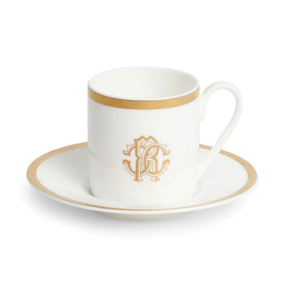 arnolfo di cambio Silk Gold Tazzine da Caffè in Luxury box